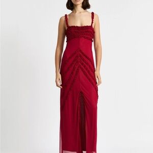 LAGAAM red maxi dress